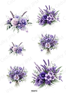 Rýžový a Soft papír A4 pro decoupage- R03415