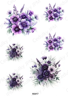 Rýžový a Soft papír A4 pro decoupage- R03417