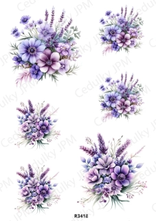 Rýžový a Soft papír A4 pro decoupage- R03418