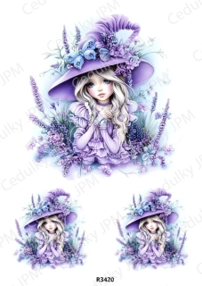 Rýžový a Soft papír A4 pro decoupage- R03420