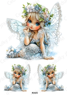 Rýžový a Soft papír A4 pro decoupage- R03425
