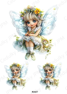 Rýžový a Soft papír A4 pro decoupage- R03427
