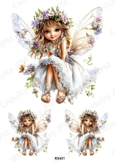 Rýžový a Soft papír A4 pro decoupage- R03431