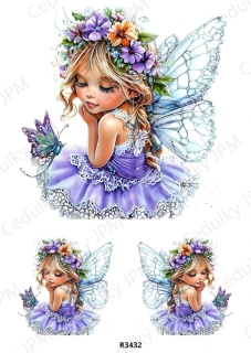 Rýžový a Soft papír A4 pro decoupage- R03432