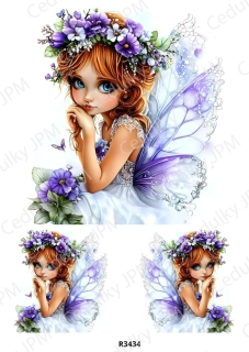 Rýžový a Soft papír A4 pro decoupage- R03434