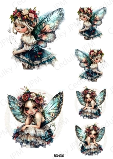 Rýžový a Soft papír A4 pro decoupage- R03436