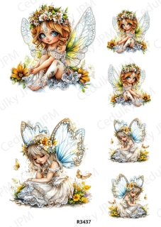 Rýžový a Soft papír A4 pro decoupage- R03437