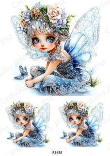 Rýžový a Soft papír A4 pro decoupage- R03438