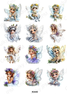 Rýžový a Soft papír A4 pro decoupage- R03440