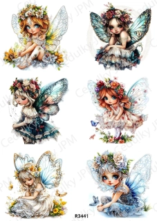 Rýžový a Soft papír A4 pro decoupage- R03441