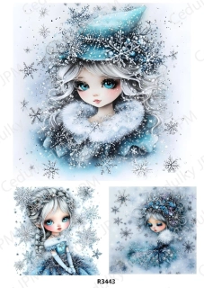 Rýžový a Soft papír A4 pro decoupage- R03443