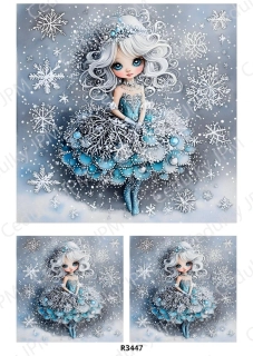 Rýžový a Soft papír A4 pro decoupage- R03447