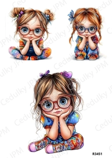 Rýžový a Soft papír A4 pro decoupage- R03451