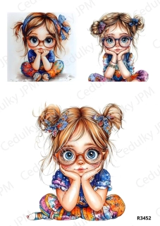 Rýžový a Soft papír A4 pro decoupage- R03452