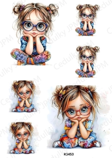 Rýžový a Soft papír A4 pro decoupage- R03453