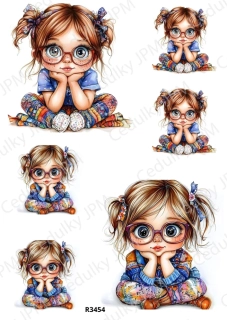 Rýžový a Soft papír A4 pro decoupage- R03454
