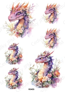 Rýžový a Soft  papír  A4 pro decoupage- R03455