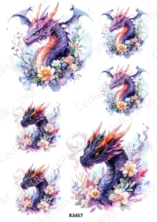 Rýžový a Soft  papír  A4 pro decoupage- R03457