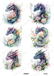Rýžový a Soft  papír  A4 pro decoupage- R03459