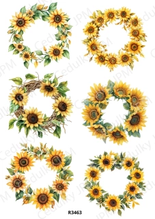 Rýžový a Soft papír A4 pro decoupage- R03463