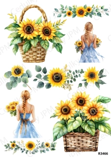 Rýžový a Soft papír A4 pro decoupage- R03466