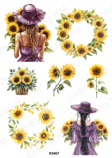 Rýžový a Soft papír A4 pro decoupage- R03467