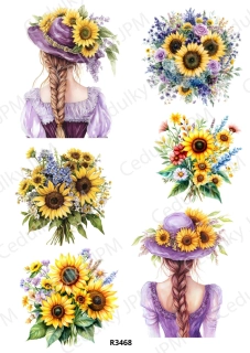 Rýžový a Soft papír A4 pro decoupage- R03468