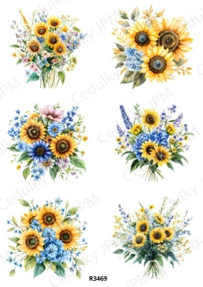 Rýžový a Soft papír A4 pro decoupage- R03469