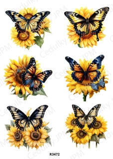 Rýžový a Soft papír A4 pro decoupage- R03472