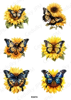 Rýžový a Soft papír A4 pro decoupage- R03474