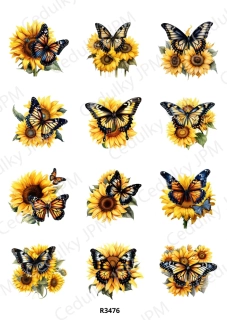 Rýžový a Soft papír A4 pro decoupage- R03476