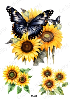 Rýžový a Soft papír A4 pro decoupage- R03480