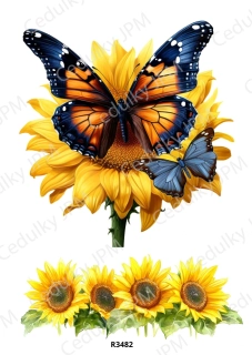 Rýžový a Soft papír A4 pro decoupage- R03482