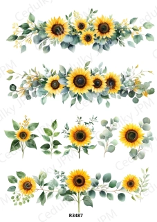 Rýžový a Soft papír A4 pro decoupage- R03487