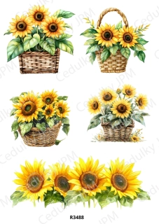 Rýžový a Soft papír A4 pro decoupage- R03488