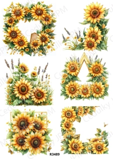Rýžový a Soft papír A4 pro decoupage- R03489