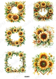 Rýžový a Soft papír A4 pro decoupage- R03491