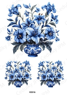 Rýžový a Soft papír A4 pro decoupage- R03516