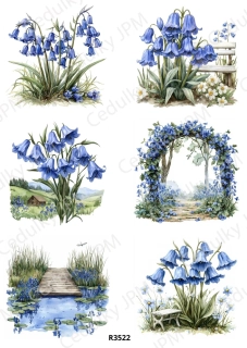 Rýžový a Soft papír A4 pro decoupage- R03522