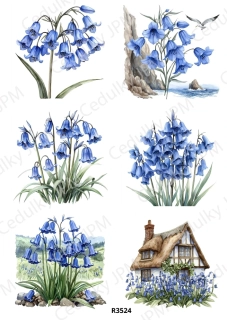 Rýžový a Soft papír A4 pro decoupage- R03524