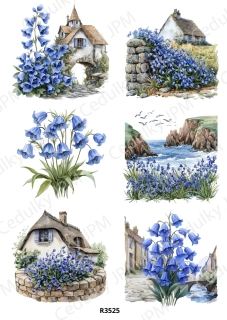 Rýžový a Soft papír A4 pro decoupage- R03525