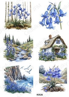 Rýžový a Soft papír A4 pro decoupage- R03526