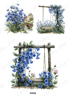 Rýžový a Soft papír A4 pro decoupage- R03528
