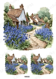 Rýžový a Soft papír A4 pro decoupage- R03532