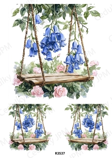Rýžový a Soft papír A4 pro decoupage- R03537
