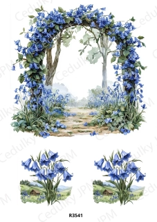 Rýžový a Soft papír A4 pro decoupage- R03541