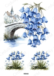 Rýžový a Soft papír A4 pro decoupage- R03542