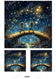 Rýžový a Soft papír A4 pro decoupage- R03544