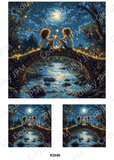 Rýžový a Soft papír A4 pro decoupage- R03546