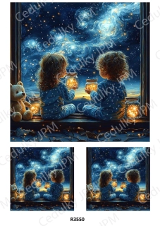 Rýžový a Soft papír A4 pro decoupage- R03550